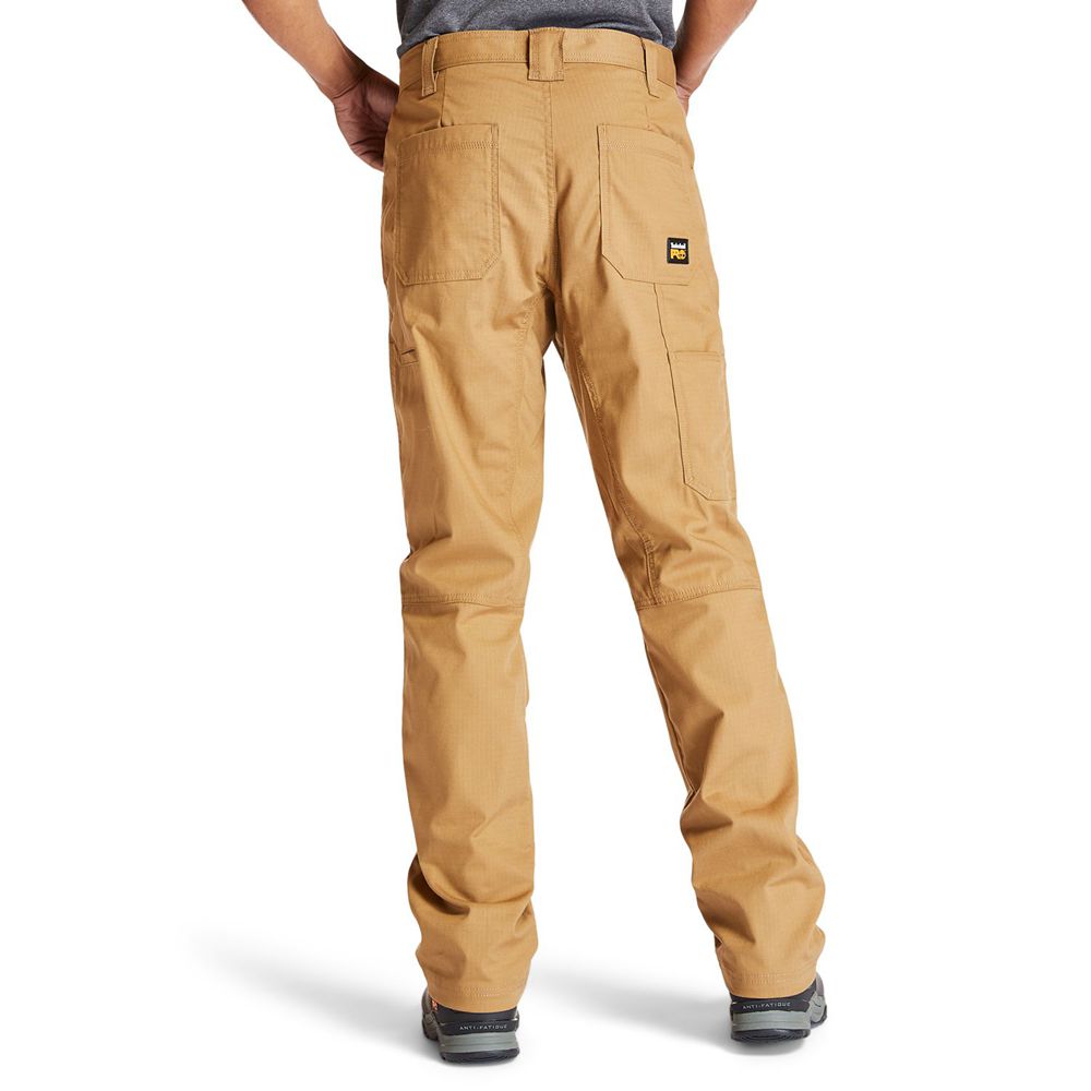 Timberland Mens Pants PRO® Work Warrior LT Ripstop Utility - Brown - India WH7230491